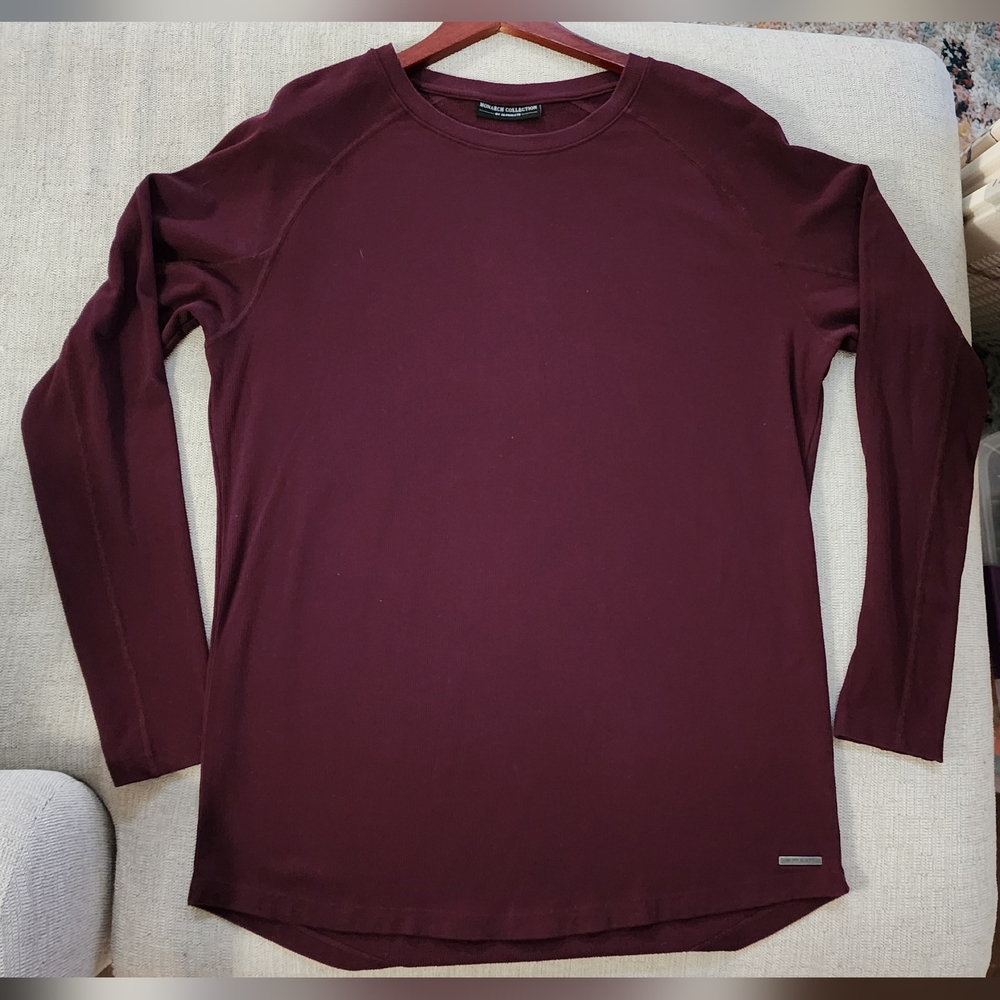 Alphalete Monarch LS Tee - M - Maroon